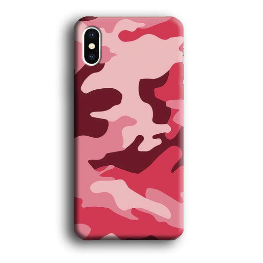 Army Pattern 004 iPhone Xs Case-Plastic / Full Wrap (3D Case)-Xtracase