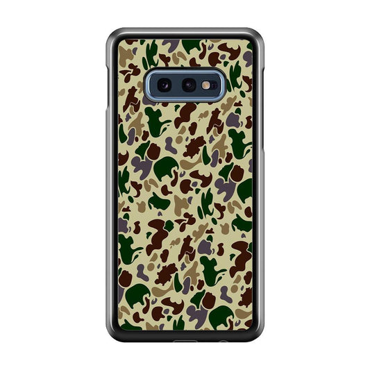 Army Pattern 005 Samsung Galaxy S10E Case-Plastic / Full Wrap (3D Case)-Xtracase