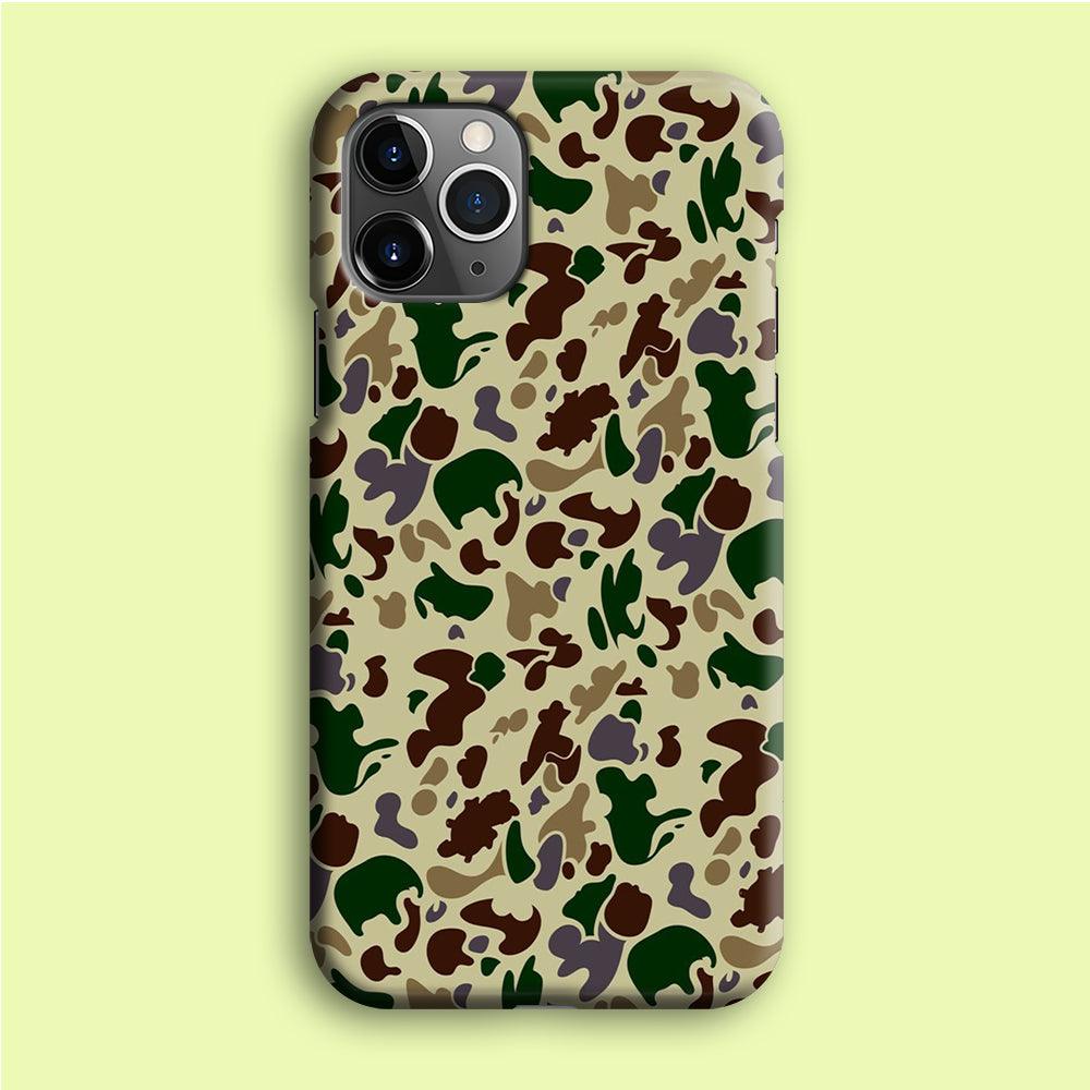 Army Pattern 005 iPhone 12 Pro Case-Plastic / Full Wrap (3D Case)-Xtracase