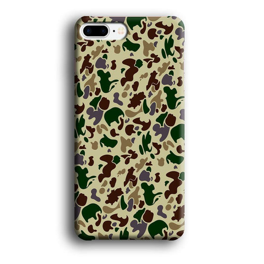 Army Pattern 005 iPhone 7 Plus Case-Plastic / Full Wrap (3D Case)-Xtracase