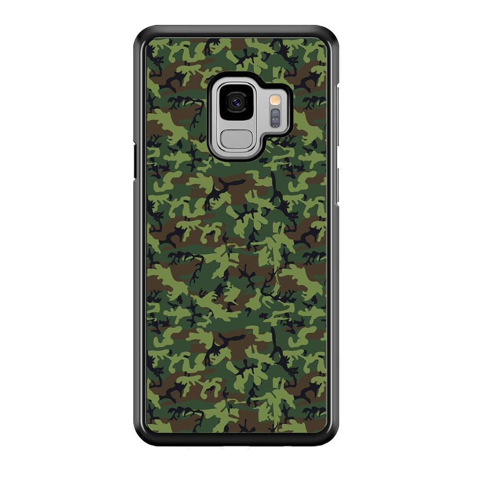 Army Pattern 006 Samsung Galaxy S9 Case-Plastic / Full Wrap (3D Case)-Xtracase