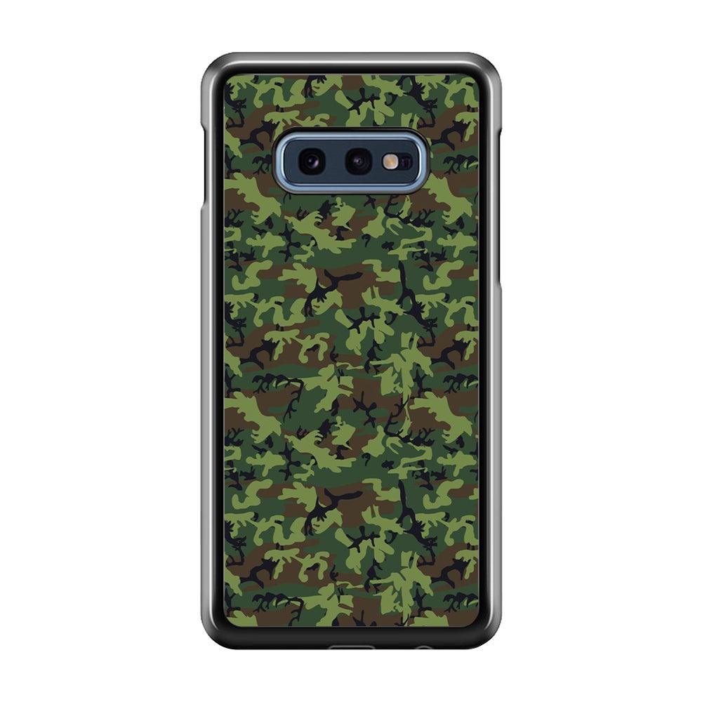 Army Pattern 006 Samsung Galaxy S10E Case-Plastic / Full Wrap (3D Case)-Xtracase