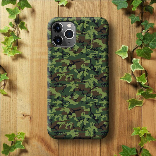 Army Pattern 006 iPhone 11 Pro Case-Plastic / Full Wrap (3D Case)-Xtracase