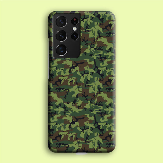 Army Pattern 006 Samsung Galaxy S21 Ultra Case