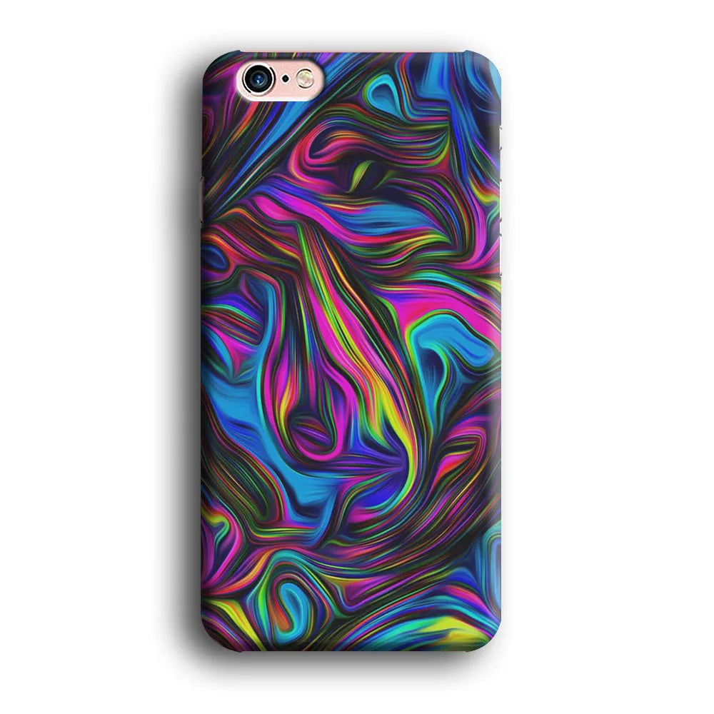 Art Abstract Color Rainbow iPhone 6 | 6s Case-Plastic / Full Wrap (3D Case)-Xtracase