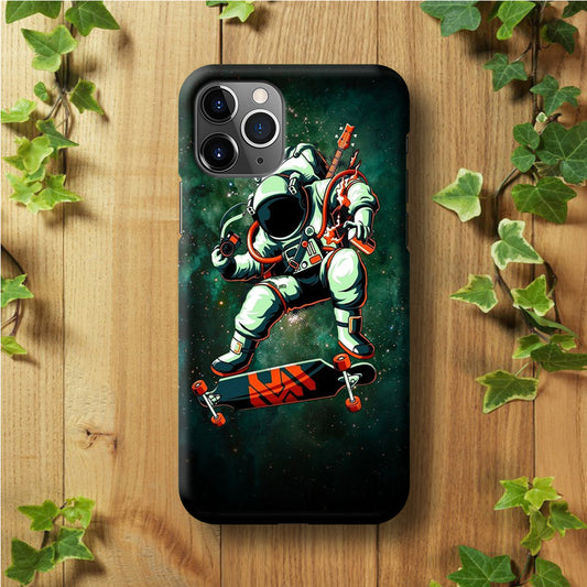 Astronaut Play Skateboard  iPhone 11 Pro Max Case