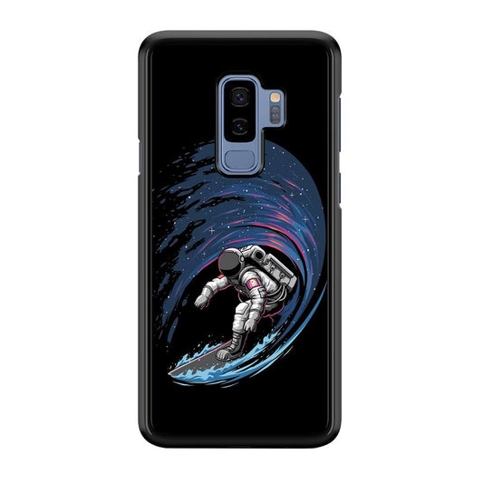 Astronaut Surfing The Sky Samsung Galaxy S9 Plus Case-Plastic / Full Wrap (3D Case)-Xtracase
