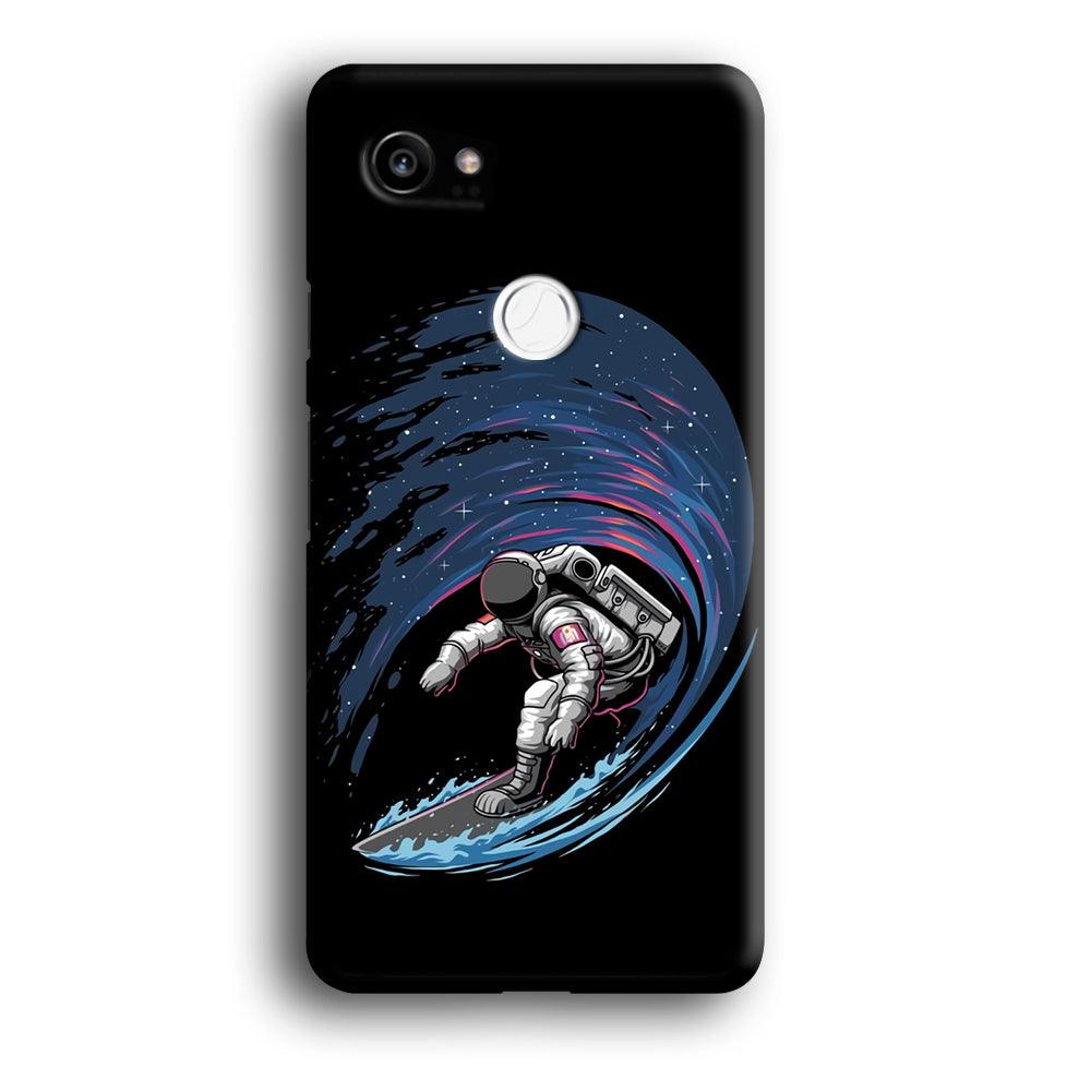 Astronaut Surfing The Sky Google Pixel 2 XL 3D Case-Xtracase