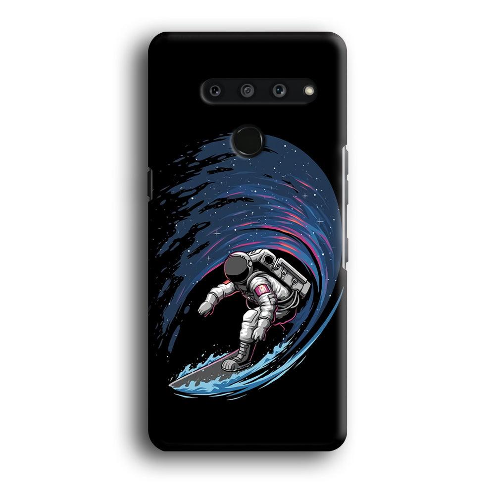 Astronaut Surfing The Sky LG V50 3D Case-Xtracase