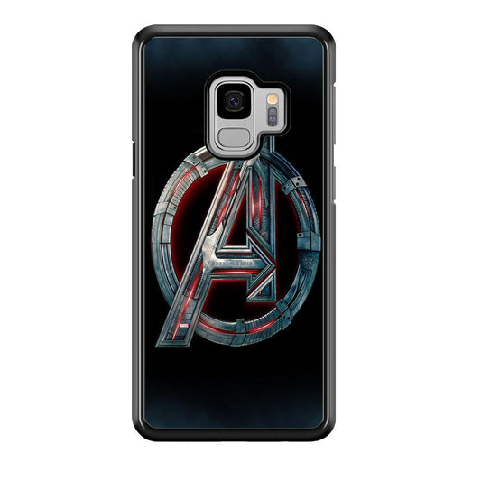 Avenger Logo Samsung Galaxy S9 Case-Plastic / Full Wrap (3D Case)-Xtracase