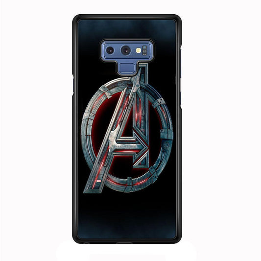 Avenger Logo Samsung Galaxy Note 9 Case-Plastic / Full Wrap (3D Case)-Xtracase