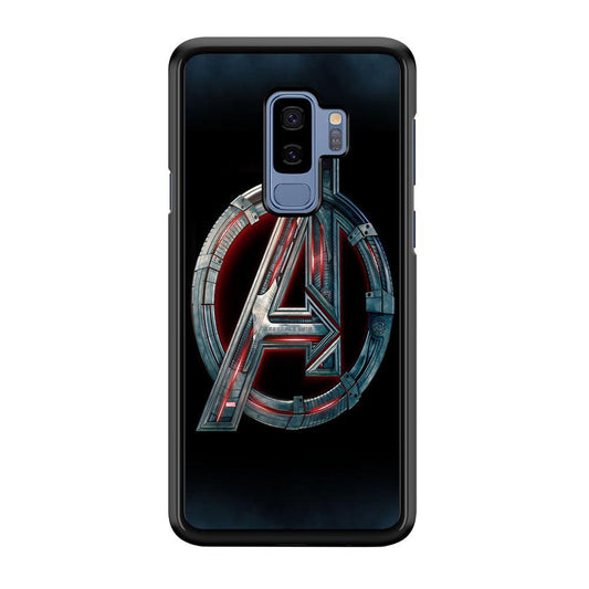 Avenger Logo Samsung Galaxy S9 Plus Case-Plastic / Full Wrap (3D Case)-Xtracase