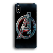 Load image into Gallery viewer, Avenger Logo iPhone X Case