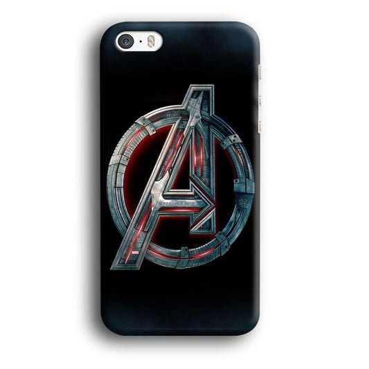 Avenger Logo iPhone 5 | 5s Case-Plastic / Full Wrap (3D Case)-Xtracase