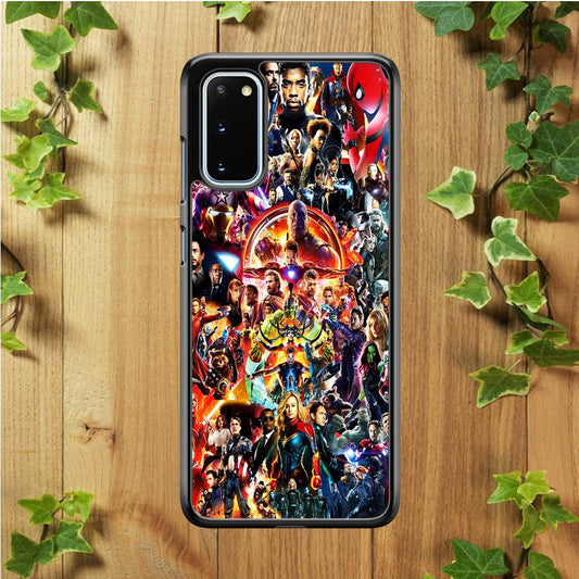 Avengers All Characters Samsung Galaxy S20 Case-Plastic / Full Wrap (3D Case)-Xtracase