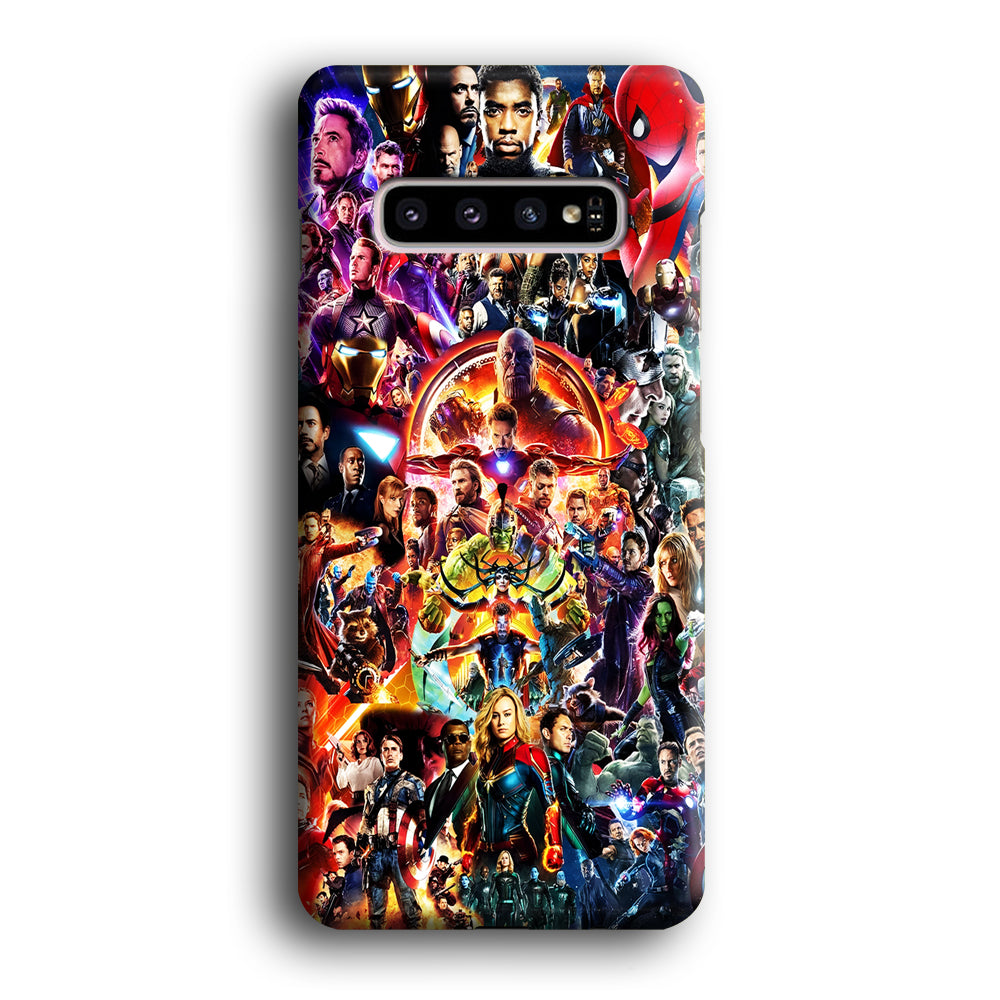 Avengers All Characters Samsung Galaxy S10 Plus Case