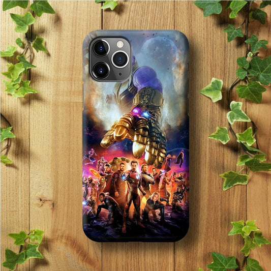 Avengers End Game 002 iPhone 11 Pro Case-Plastic / Full Wrap (3D Case)-Xtracase