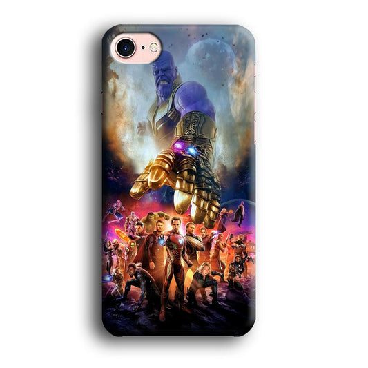 Avengers End Game 002 iPhone 8 Case-Plastic / Full Wrap (3D Case)-Xtracase