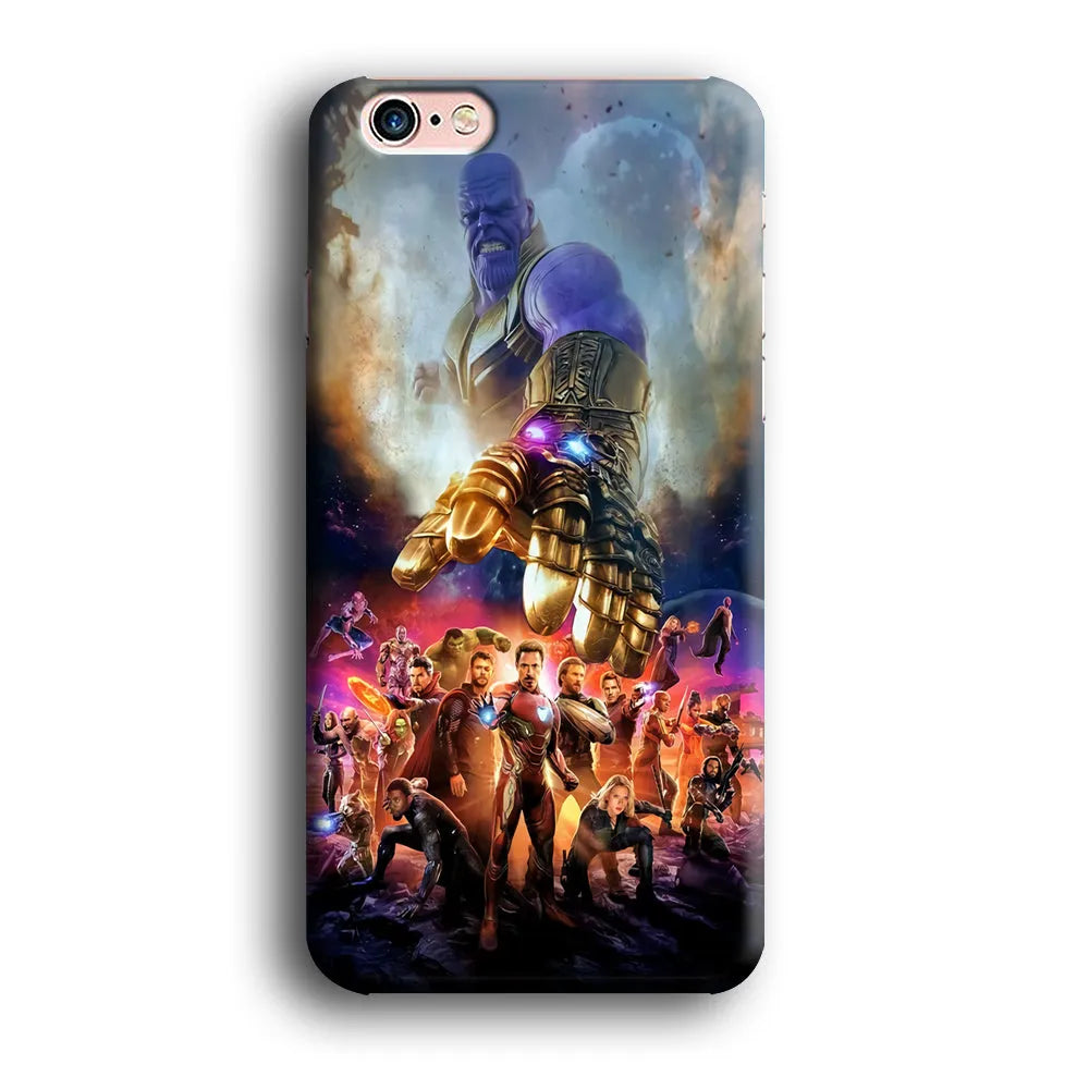 Avengers End Game 002 iPhone 6 Plus | 6s Plus Case-Plastic / Full Wrap (3D Case)-Xtracase