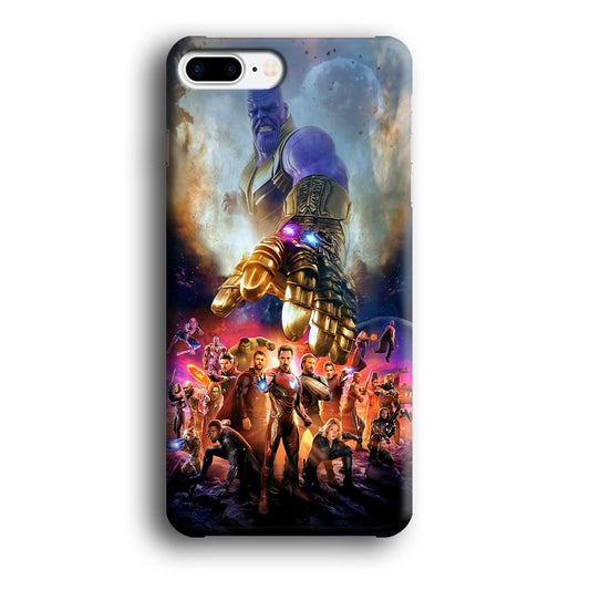 Avengers End Game 002 iPhone 8 Plus Case-Plastic / Full Wrap (3D Case)-Xtracase