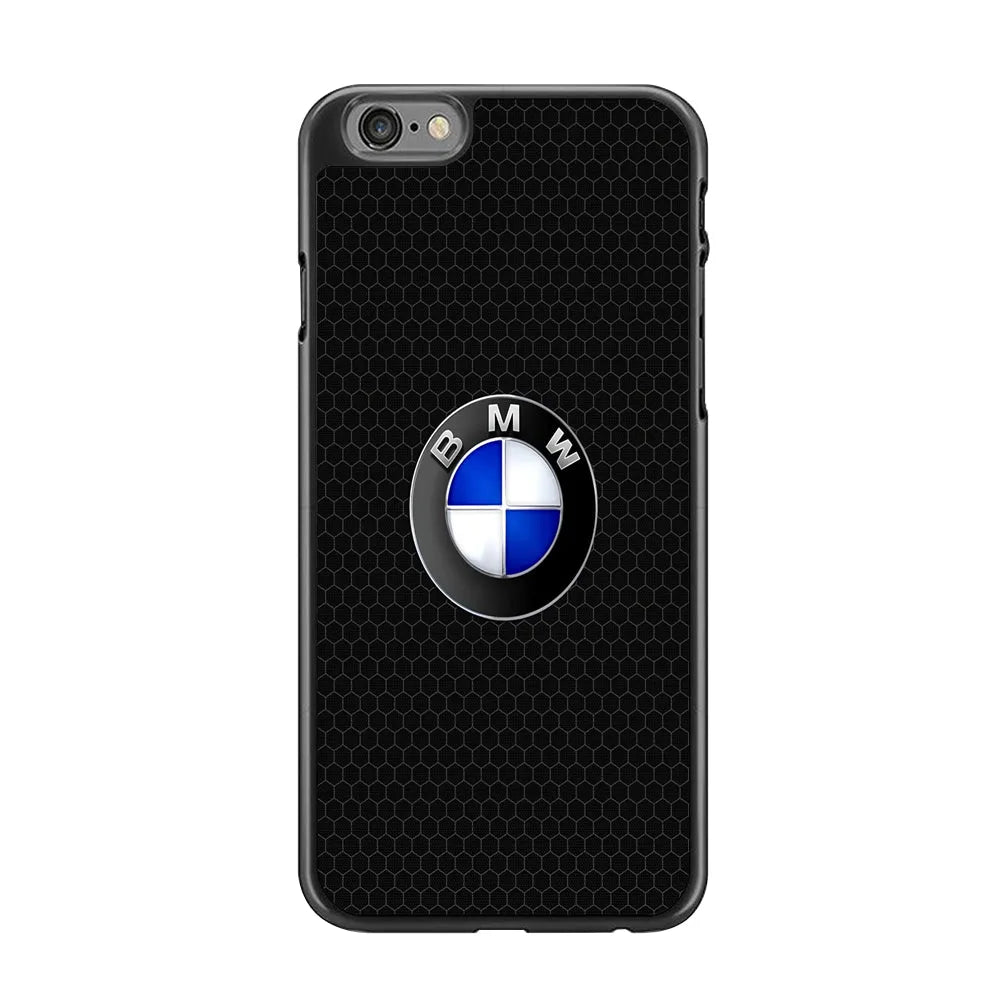 BMW Logo iPhone 6 | 6s Case-Rubber / Black (2D Case)-Xtracase