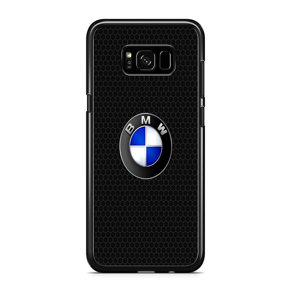 BMW Logo Samsung Galaxy S8 Case-Rubber / Black (2D Case)-Xtracase