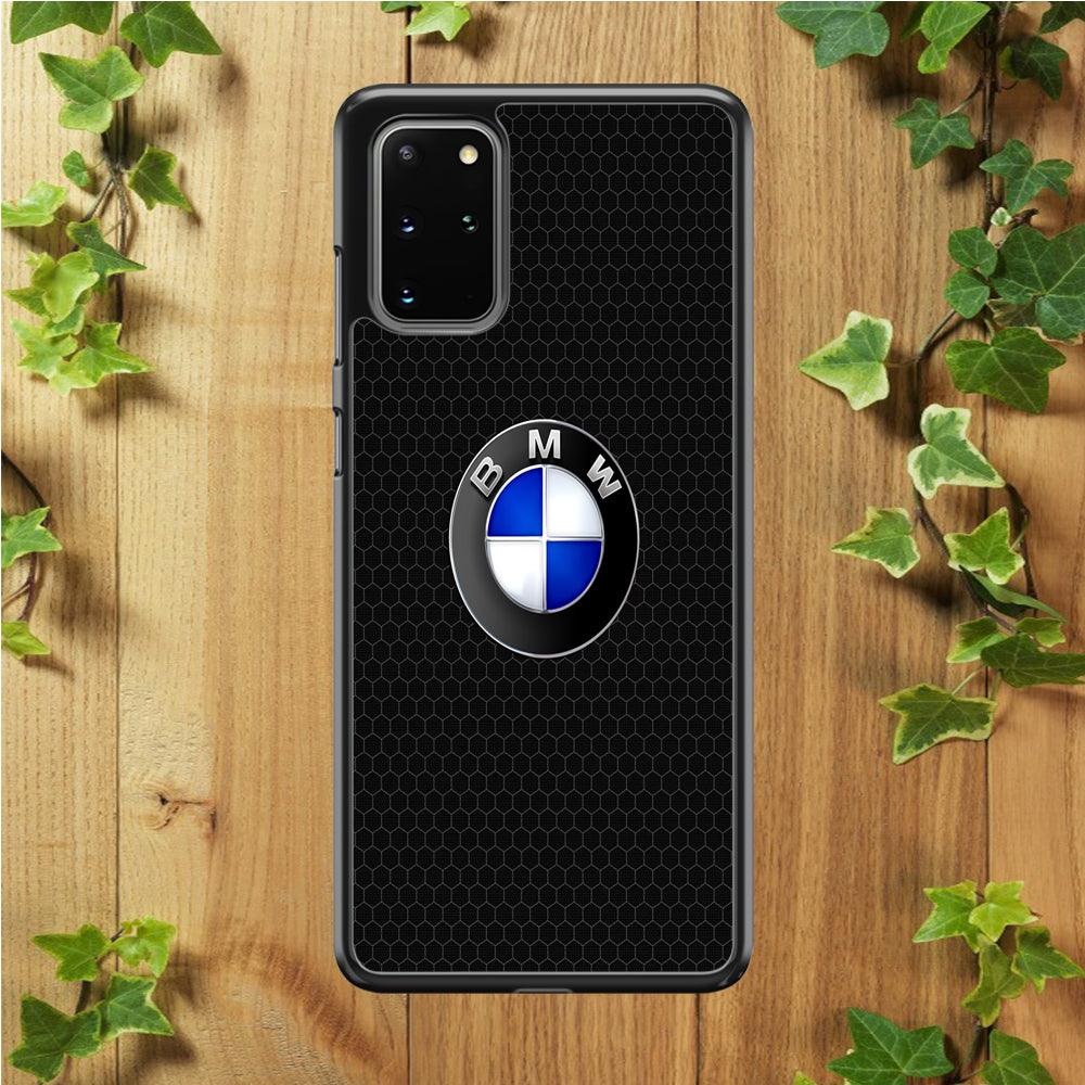 BMW Logo Samsung Galaxy S20 Plus Case-Rubber / White (2D Case)-Xtracase