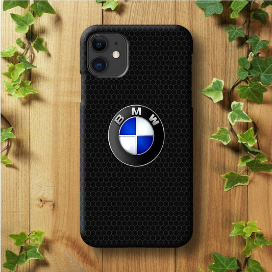 BMW Logo iPhone 11 Case-Plastic / Full Wrap (3D Case)-Xtracase