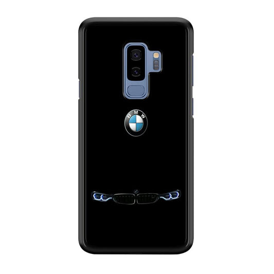 BMW Logo Black Samsung Galaxy S9 Plus Case-Plastic / Full Wrap (3D Case)-Xtracase
