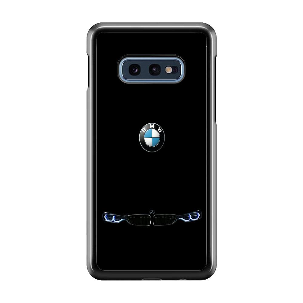 BMW Logo Black Samsung Galaxy S10E Case-Plastic / Full Wrap (3D Case)-Xtracase