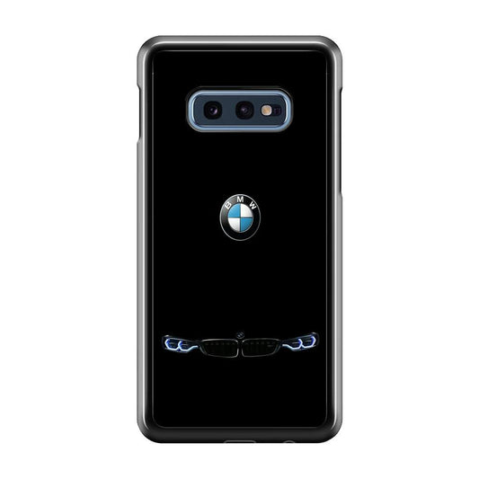 BMW Logo Black Samsung Galaxy S10E Case-Plastic / Full Wrap (3D Case)-Xtracase