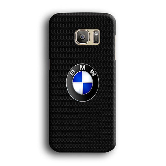 BMW Logo Samsung Galaxy S7 Edge Case-Plastic / Full Wrap (3D Case)-Xtracase