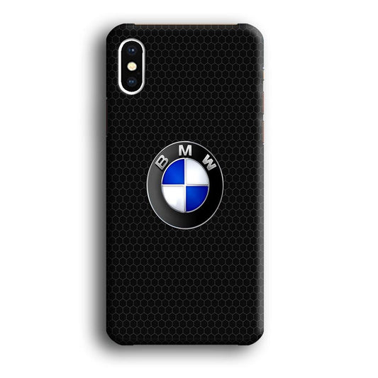 BMW Logo iPhone X Case-Plastic / Full Wrap (3D Case)-Xtracase