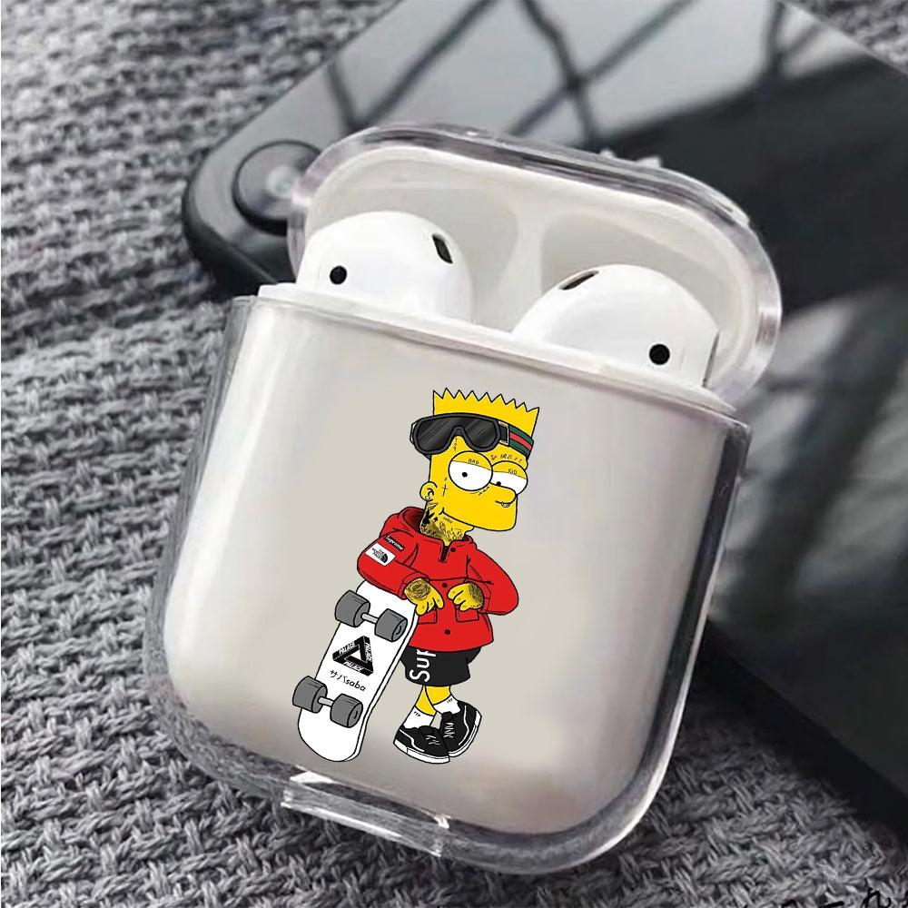 Bad Bart Protective Clear Case Cover For Apple Airpods-Xtracase