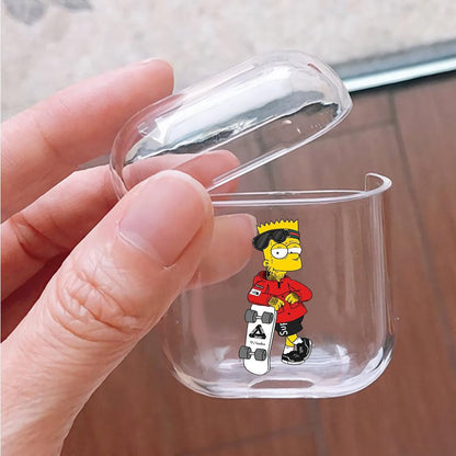 Bad Bart Protective Clear Case Cover For Apple Airpods-Xtracase