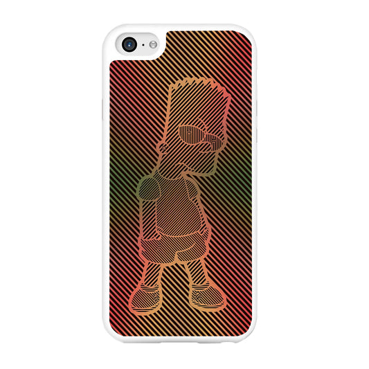 Bart Simpson Striped Colorful iPhone 6 | 6s Case