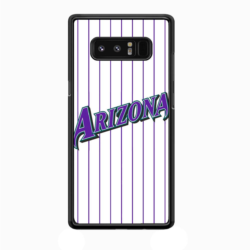 Baseball Arizona Diamondbacks MLB 001 Samsung Galaxy Note 8 Case-Plastic / Full Wrap (3D Case)-Xtracase