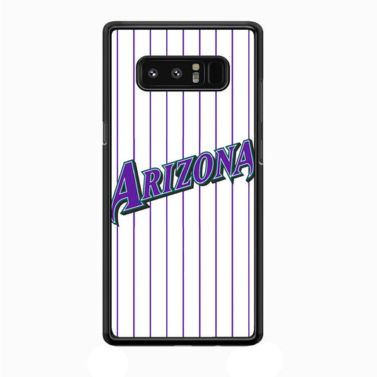 Baseball Arizona Diamondbacks MLB 001 Samsung Galaxy Note 8 Case-Plastic / Full Wrap (3D Case)-Xtracase