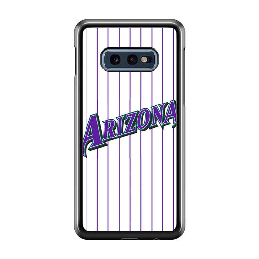 Baseball Arizona Diamondbacks MLB 001 Samsung Galaxy S10E Case-Plastic / Full Wrap (3D Case)-Xtracase