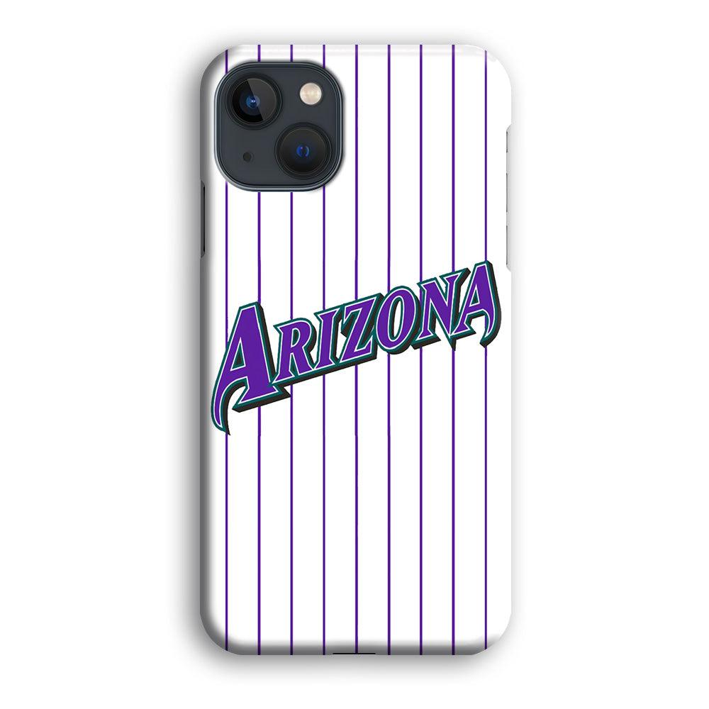 Baseball Arizona Diamondbacks MLB 001 iPhone 13 Mini Case-Plastic / Full Wrap (3D Case)-Xtracase