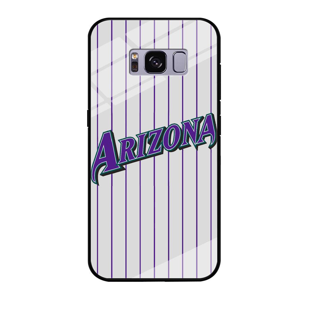 Baseball Arizona Diamondbacks MLB 001 Samsung Galaxy S8 Case-Tempered Glass Case-Xtracase