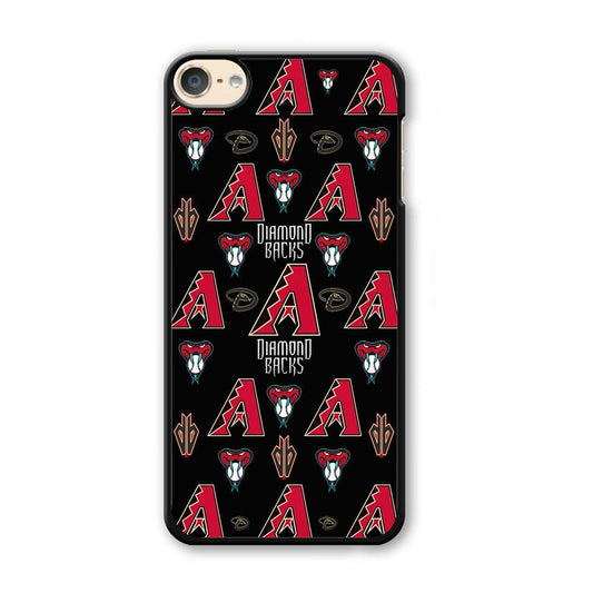 Baseball Arizona Diamondbacks MLB 002 iPod Touch 6 Case-Plastic / Full Wrap (3D Case)-Xtracase