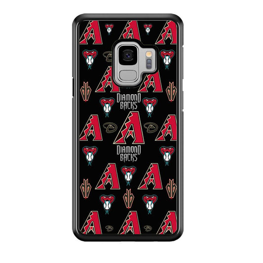 Baseball Arizona Diamondbacks MLB 002 Samsung Galaxy S9 Case-Plastic / Full Wrap (3D Case)-Xtracase