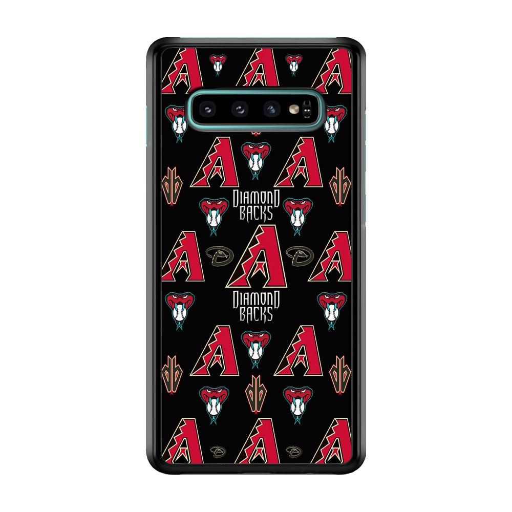 Baseball Arizona Diamondbacks MLB 002 Samsung Galaxy S10 Plus Case-Plastic / Full Wrap (3D Case)-Xtracase
