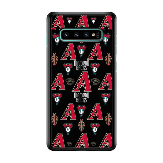 Baseball Arizona Diamondbacks MLB 002 Samsung Galaxy S10 Plus Case-Plastic / Full Wrap (3D Case)-Xtracase