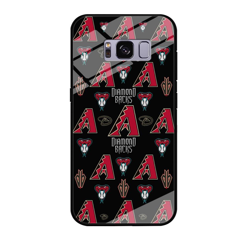 Baseball Arizona Diamondbacks MLB 002 Samsung Galaxy S8 Case-Tempered Glass Case-Xtracase