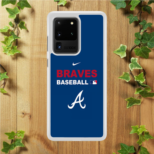 Baseball Atlanta Braves MLB 001 Samsung Galaxy S20 Ultra Case