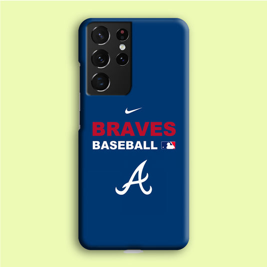 Baseball Atlanta Braves MLB 001 Samsung Galaxy S21 Ultra Case