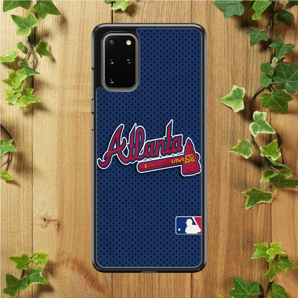 Baseball Atlanta Braves MLB 002 Samsung Galaxy S20 Plus Case-Plastic / Full Wrap (3D Case)-Xtracase
