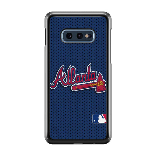Baseball Atlanta Braves MLB 002 Samsung Galaxy S10E Case-Plastic / Full Wrap (3D Case)-Xtracase